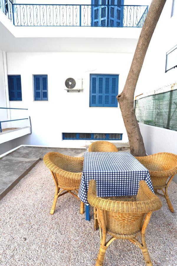 Traditional Town Garden Apartment Rhodes City Exterior foto